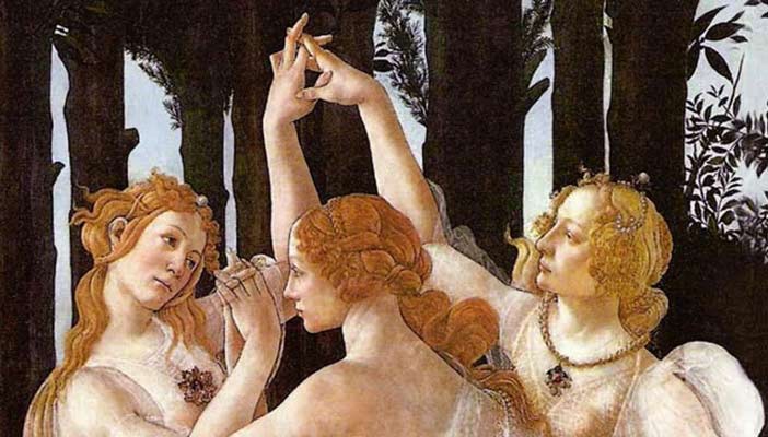 3 graces by boticelli 