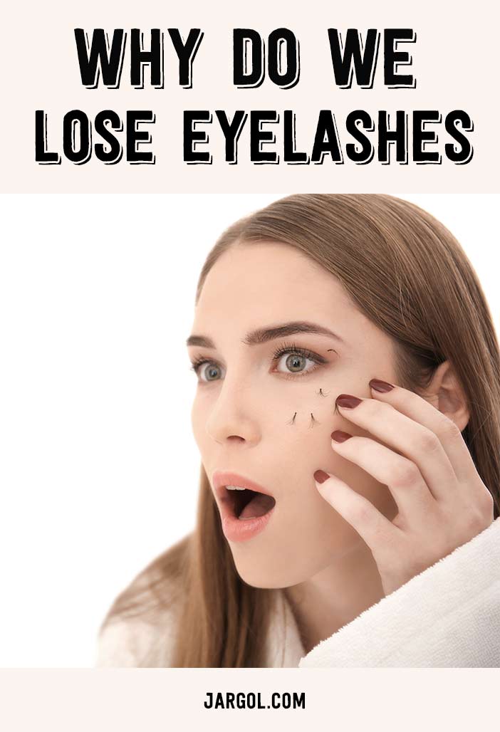 Reasons why we lose eyelashes